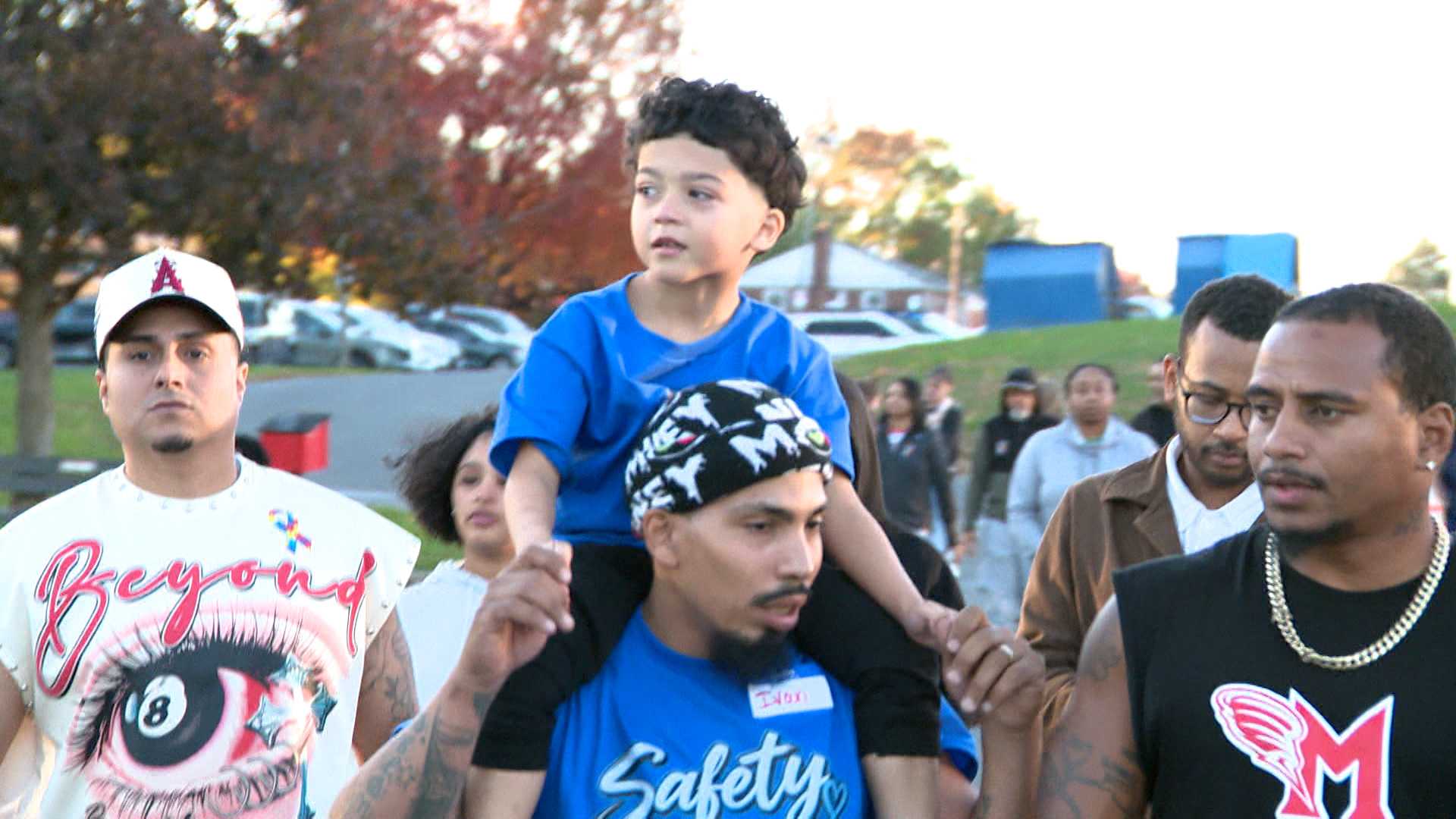 A family retracing steps to advocate for student safety in Lancaster.